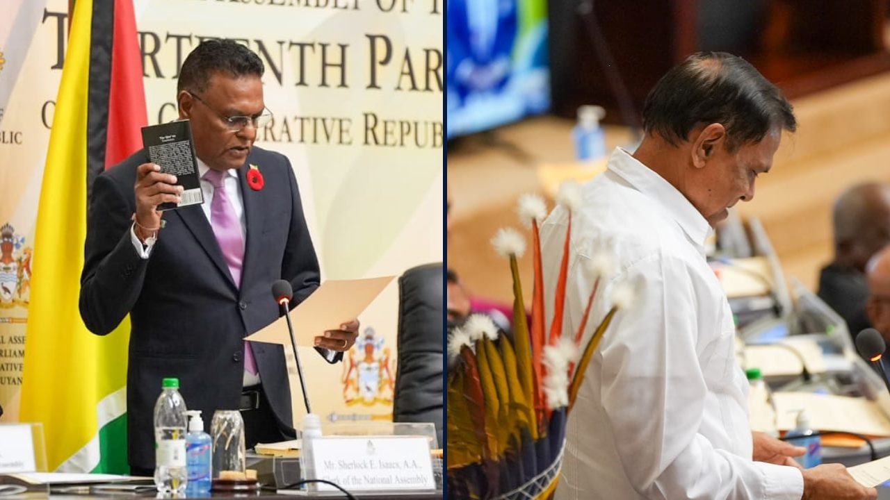 Manzoor Nadir back as Speaker of the National Assembly; Vishwa Mahadeo is Deputy Speaker