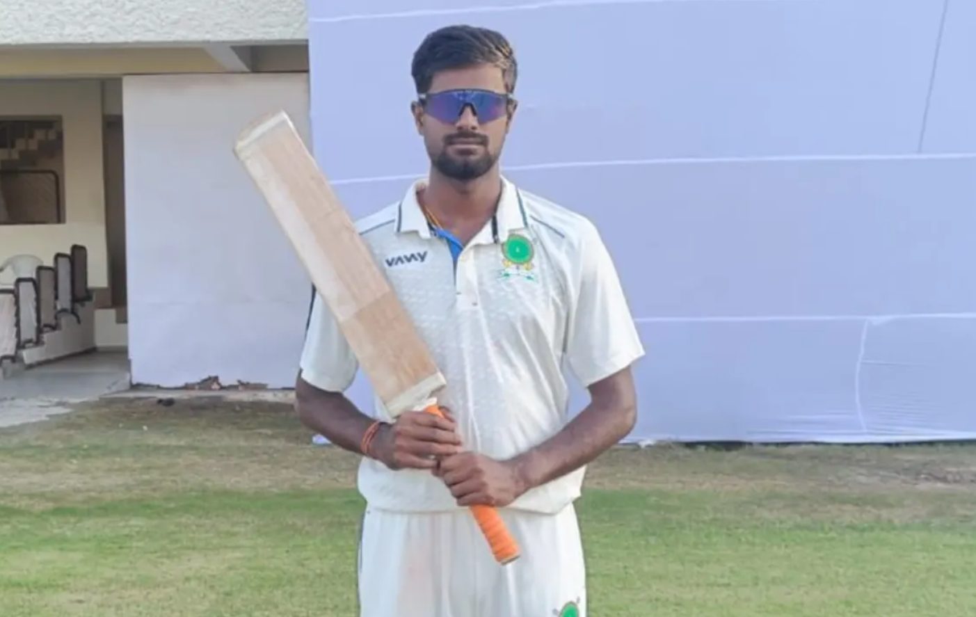 Indian cricketer hits record eight sixes in a row