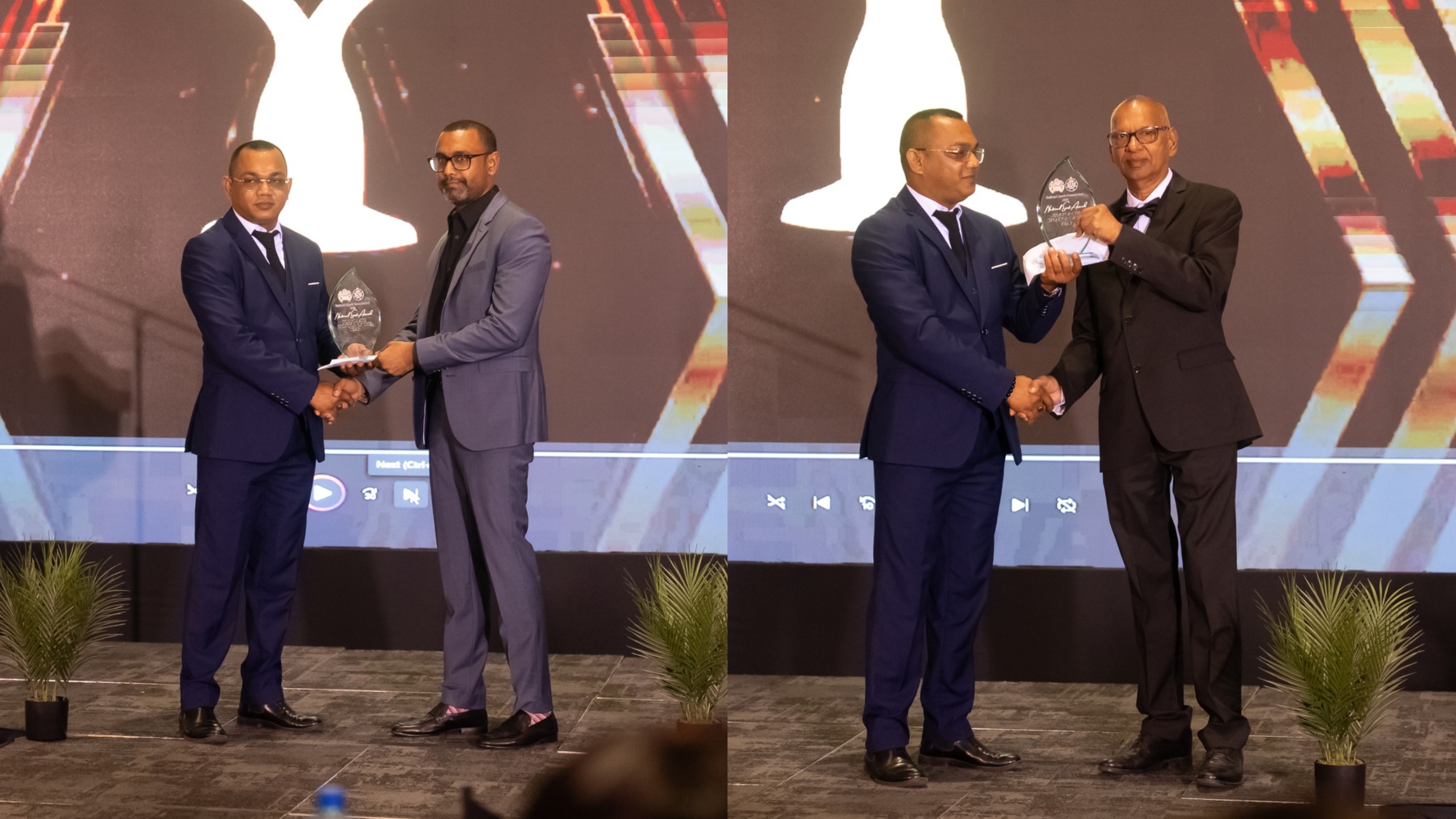MVP Sports and Trophy Stall honoured for outstanding support to sport
