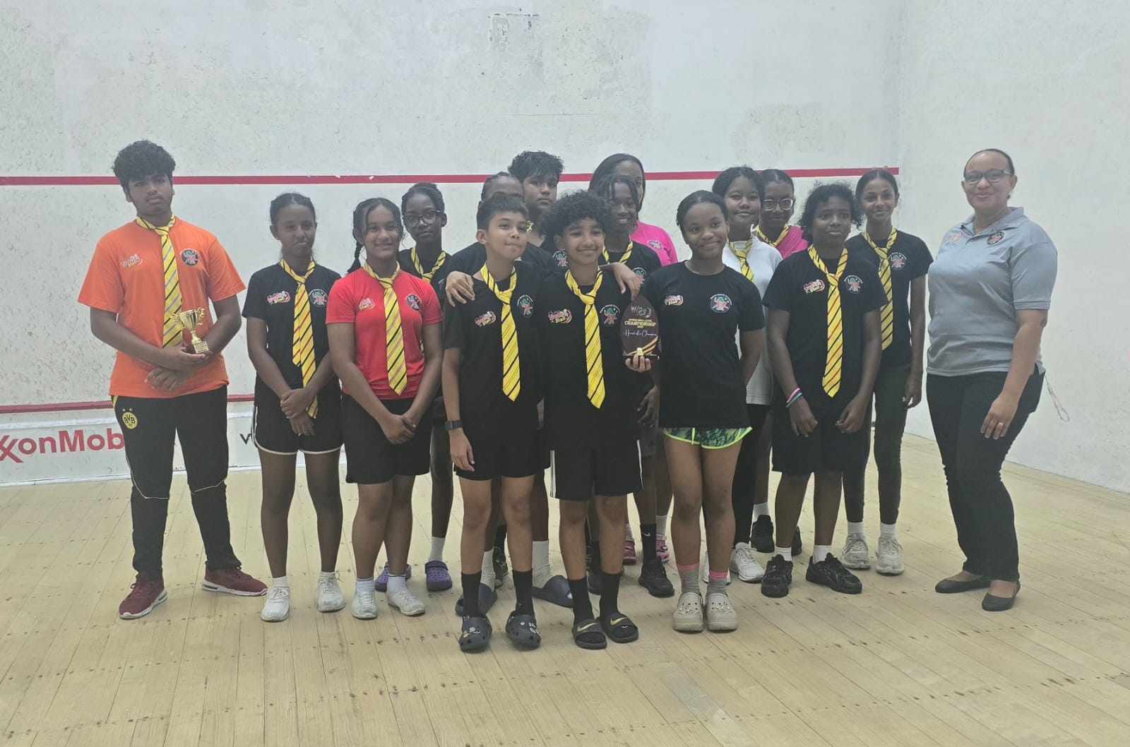 New Queen’s College Squash Club expanding local talent pool