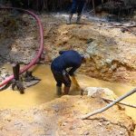 GGMC uncovers illegal mining operations in the Ireng area