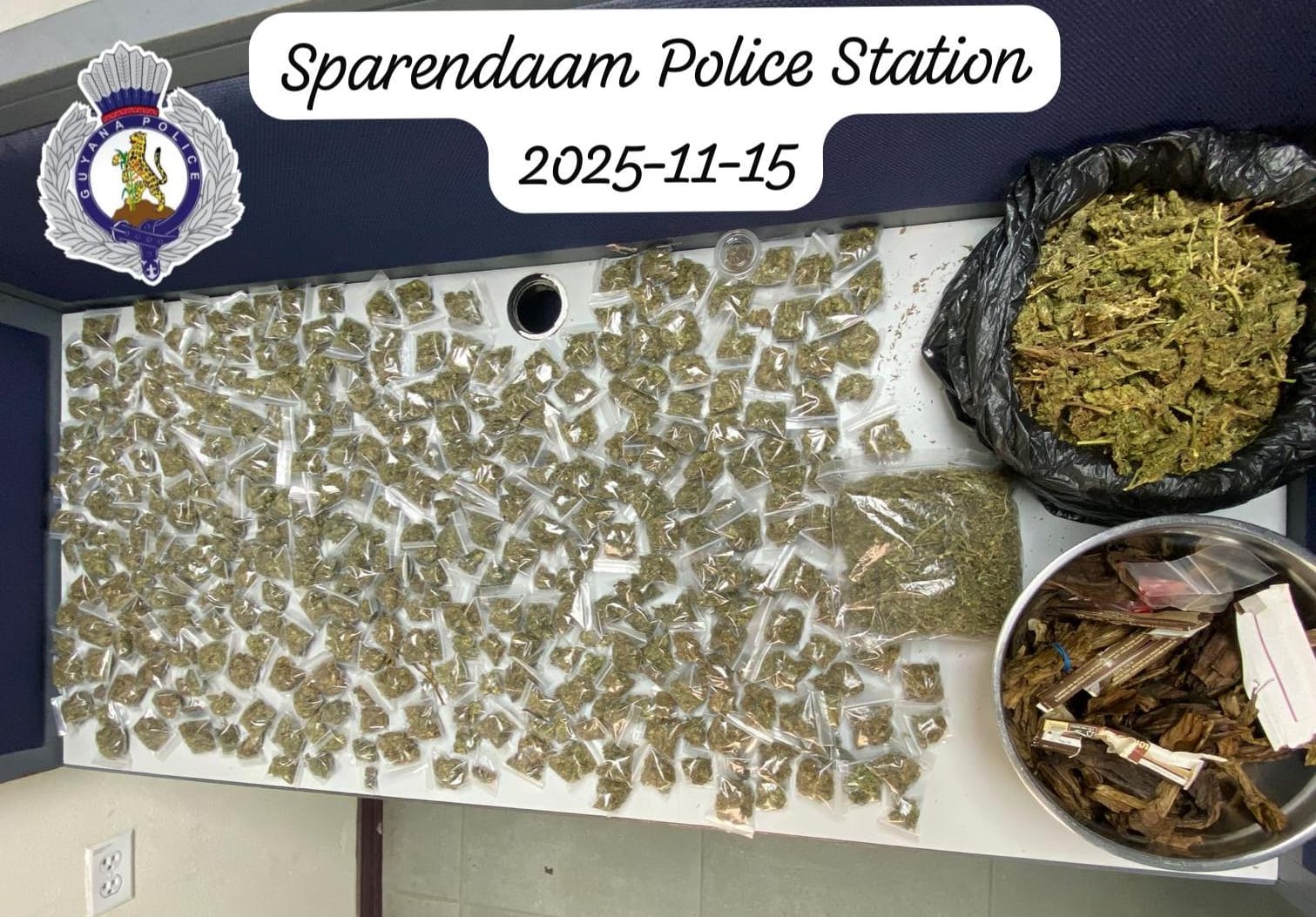 Ganja found after Police operations in Better Hope, Plaisance