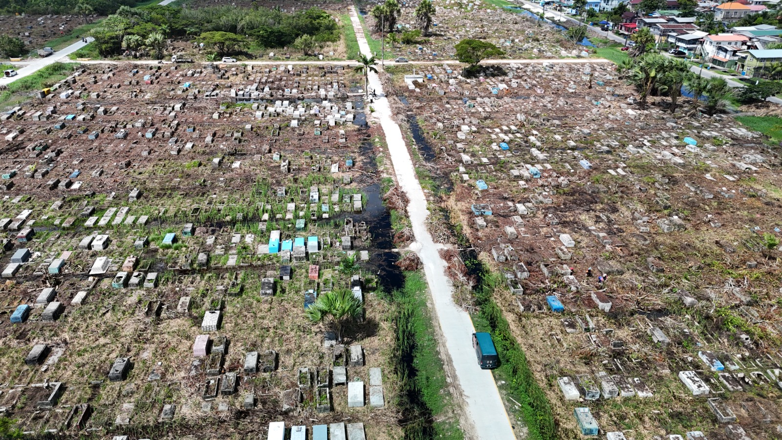 Roads reconstructed, overgrowth removed as major upgrades progress at Le Repentir Cemetery