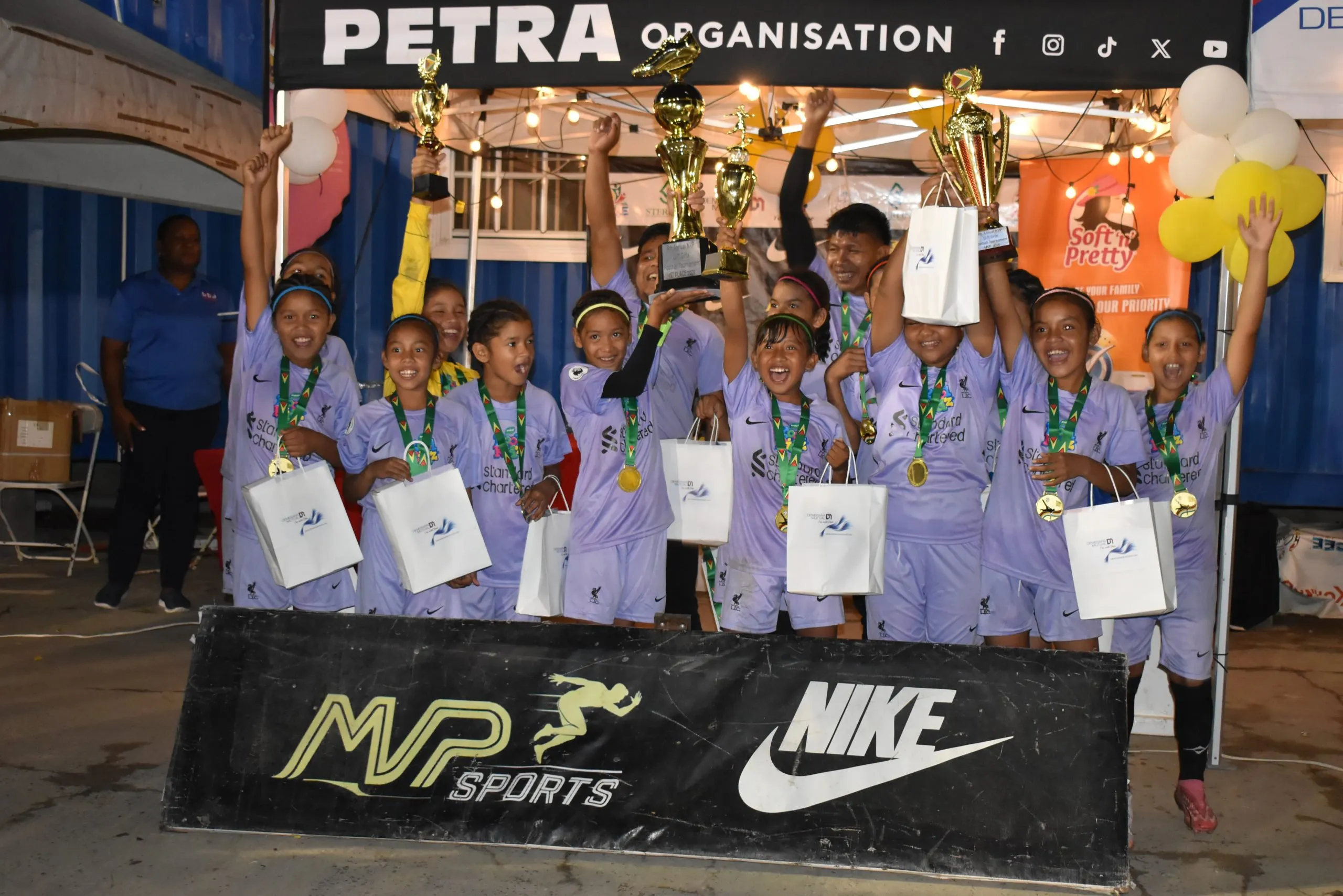 Santa Rosa edge Waramuri to MVP Sports Girls’ Under-11 Pee Wee Football title