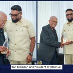 ‘A voice part of the nation’s soul’ – President Ali’s tribute to Ron Robinson