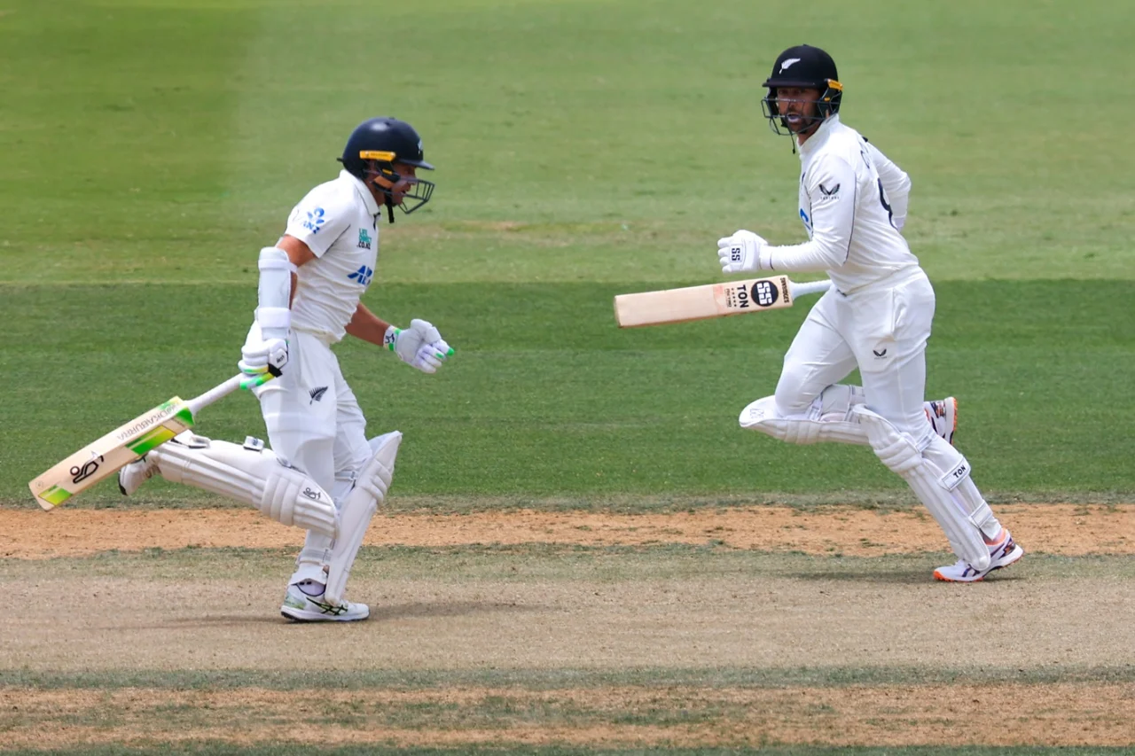 King gives West Indies positive start after Conway, Latham tons set them 462