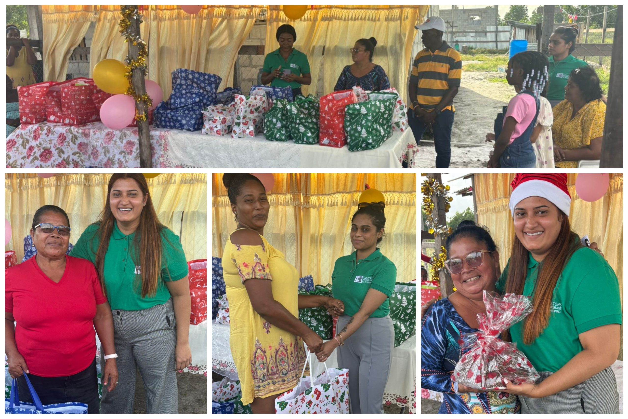 H.S.S Customs Brokerage and Shipping brings Christmas cheer to single mothers