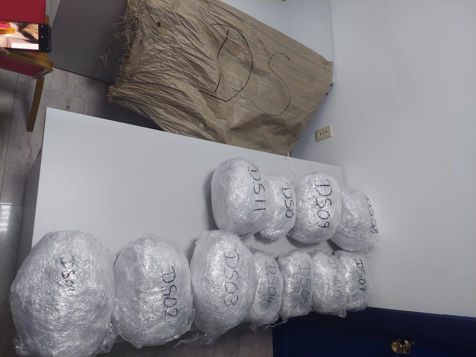 Taxi driver nabbed with almost 20lbs of ganja