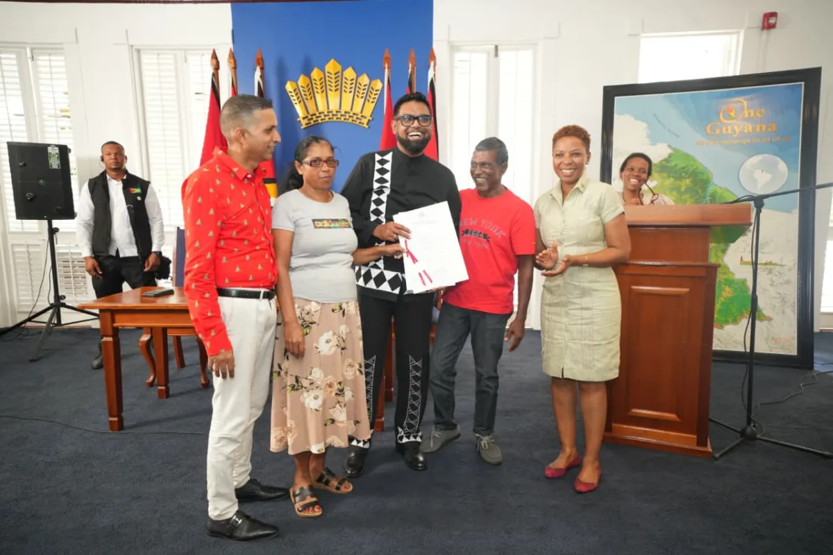 Greenwich Park families ring in 2026 with long-awaited land titles