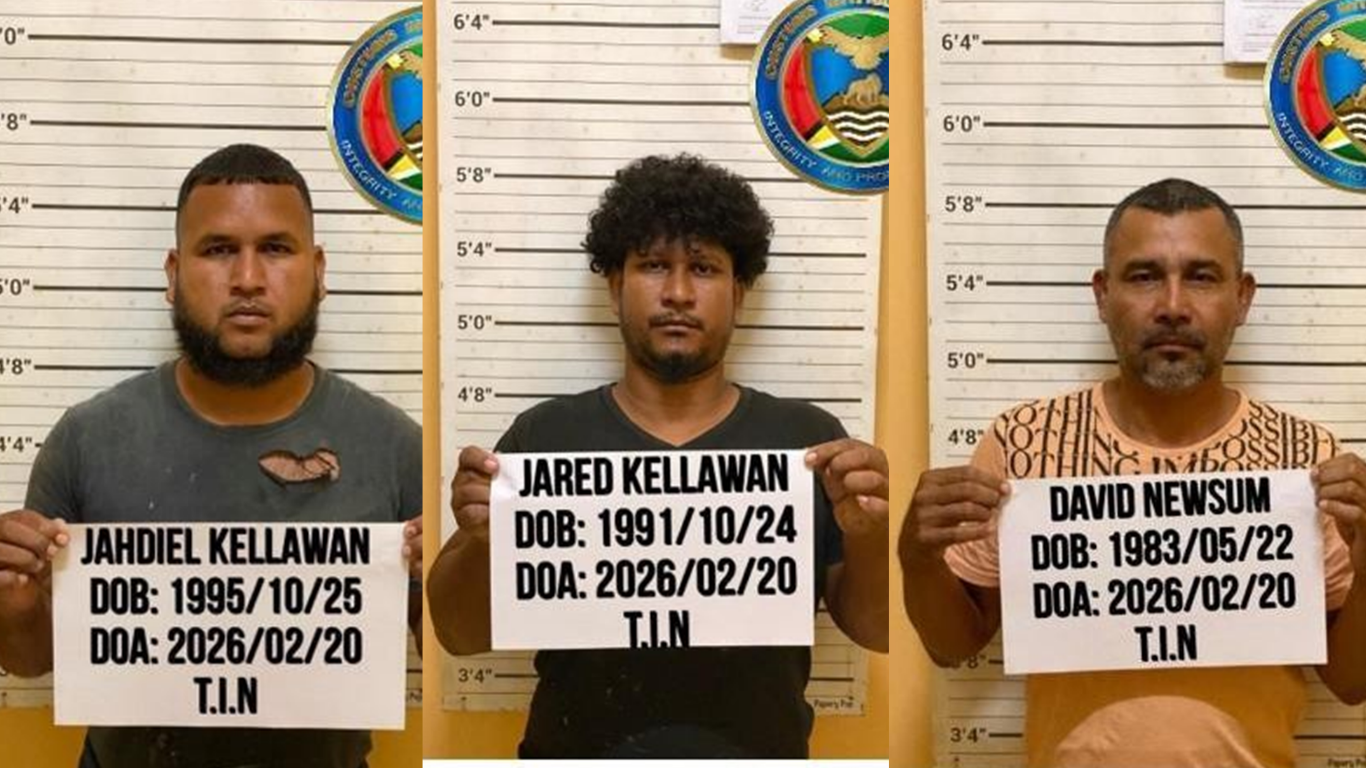 CANU arrests three with 10.9kg suspected Cocaine