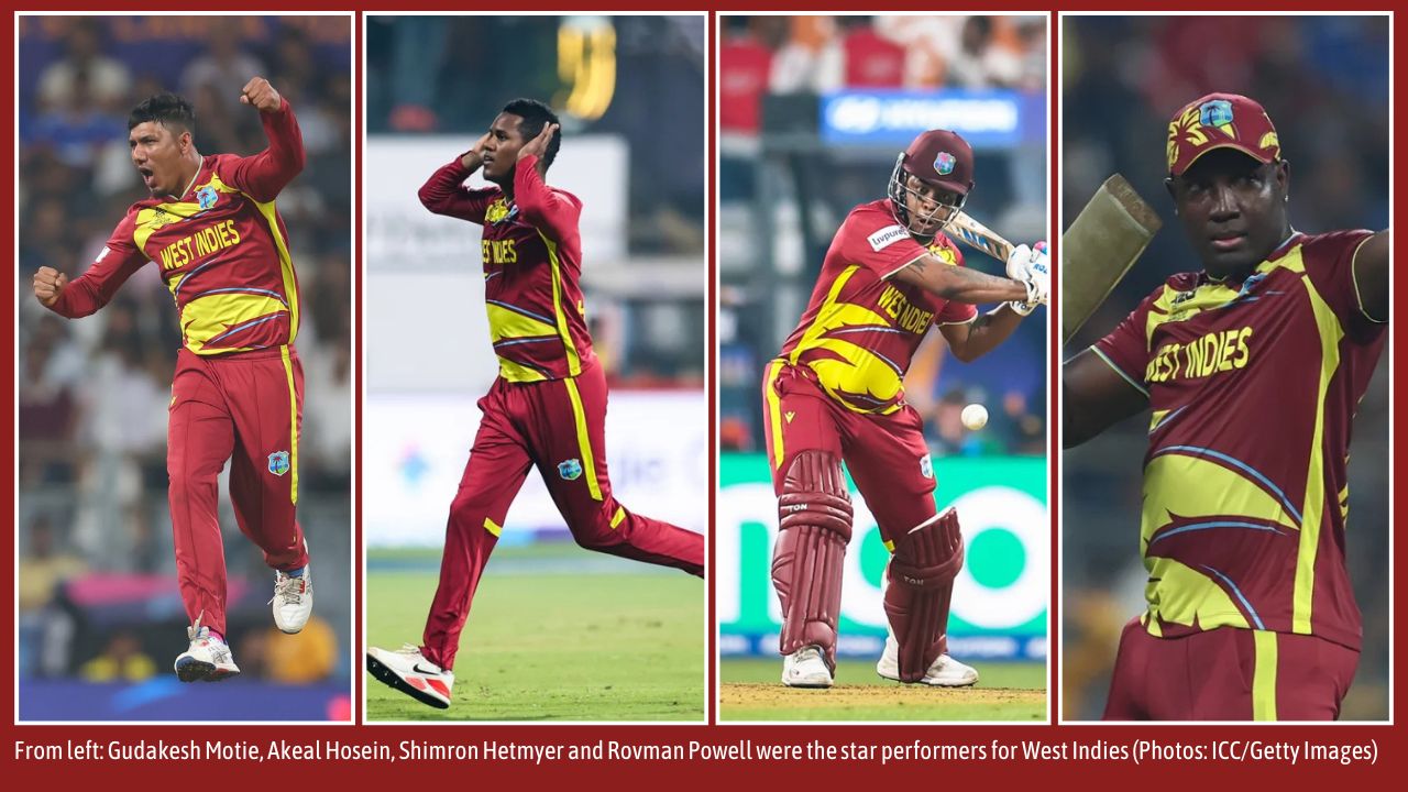 T20 World Cup: Hetmyer hammers 85 off 34, Motie takes 4-28 as West Indies thrash Zimbabwe