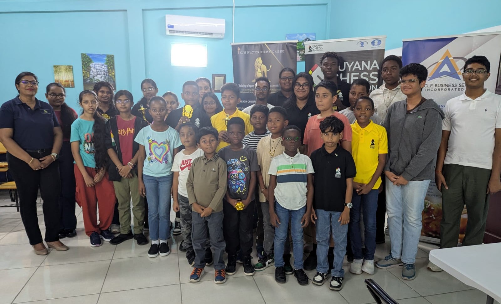 Sam and Harrison top Jade’s Wok U-1400 Rapid chess tourney