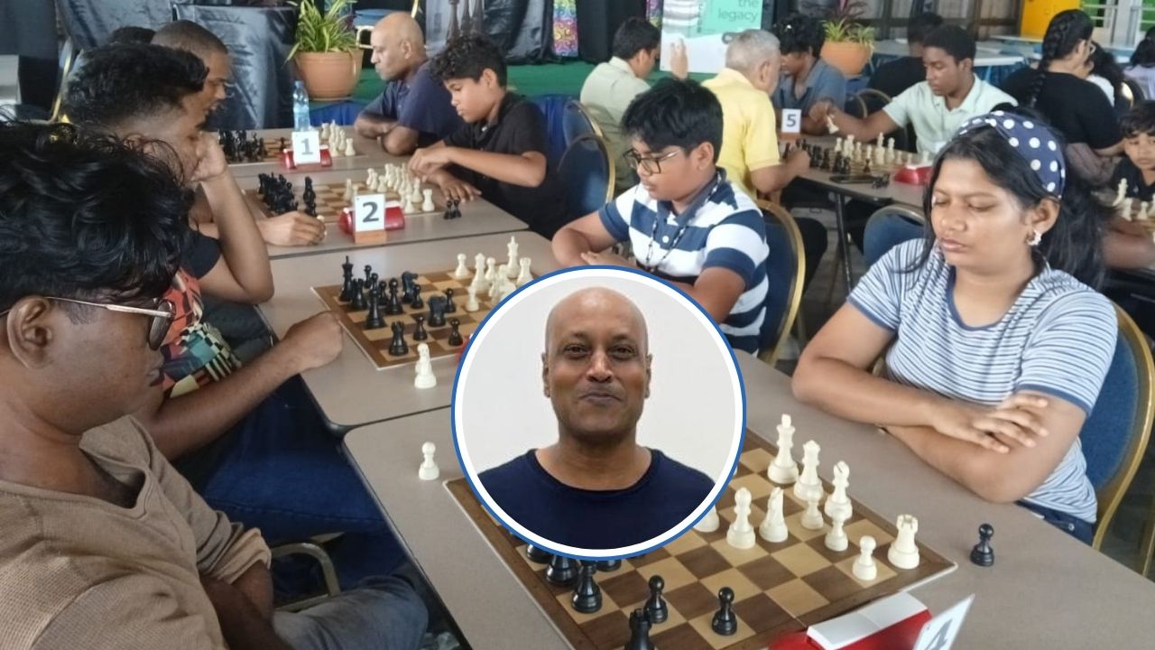 FM Allicock wins Mashramani Blitz chess tournament