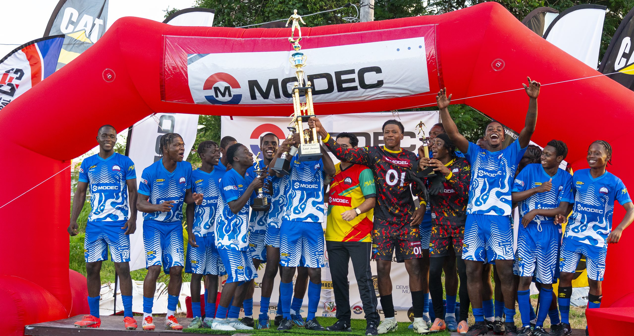 Mahaicony Technical Institute wins Petra/MODEC Tertiary football title