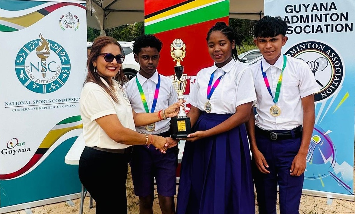 Abram Zuil’s ‘Lil Threats’ crowned GBA AirBadminton school champions in Essequibo