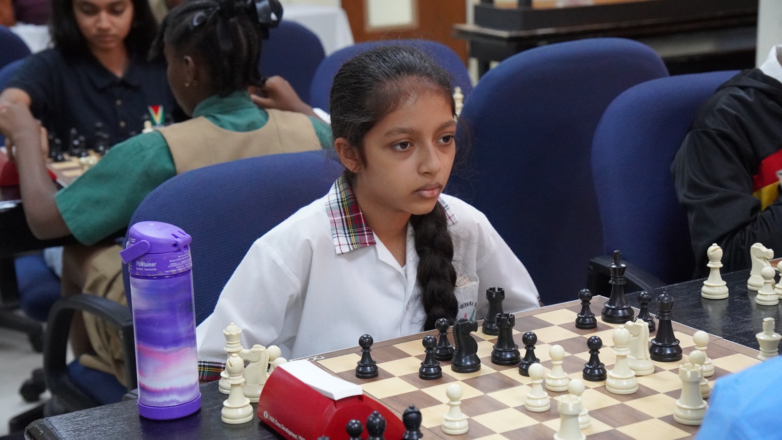 11-year-old Divya Persaud wins Women’s Day Rapid Chess