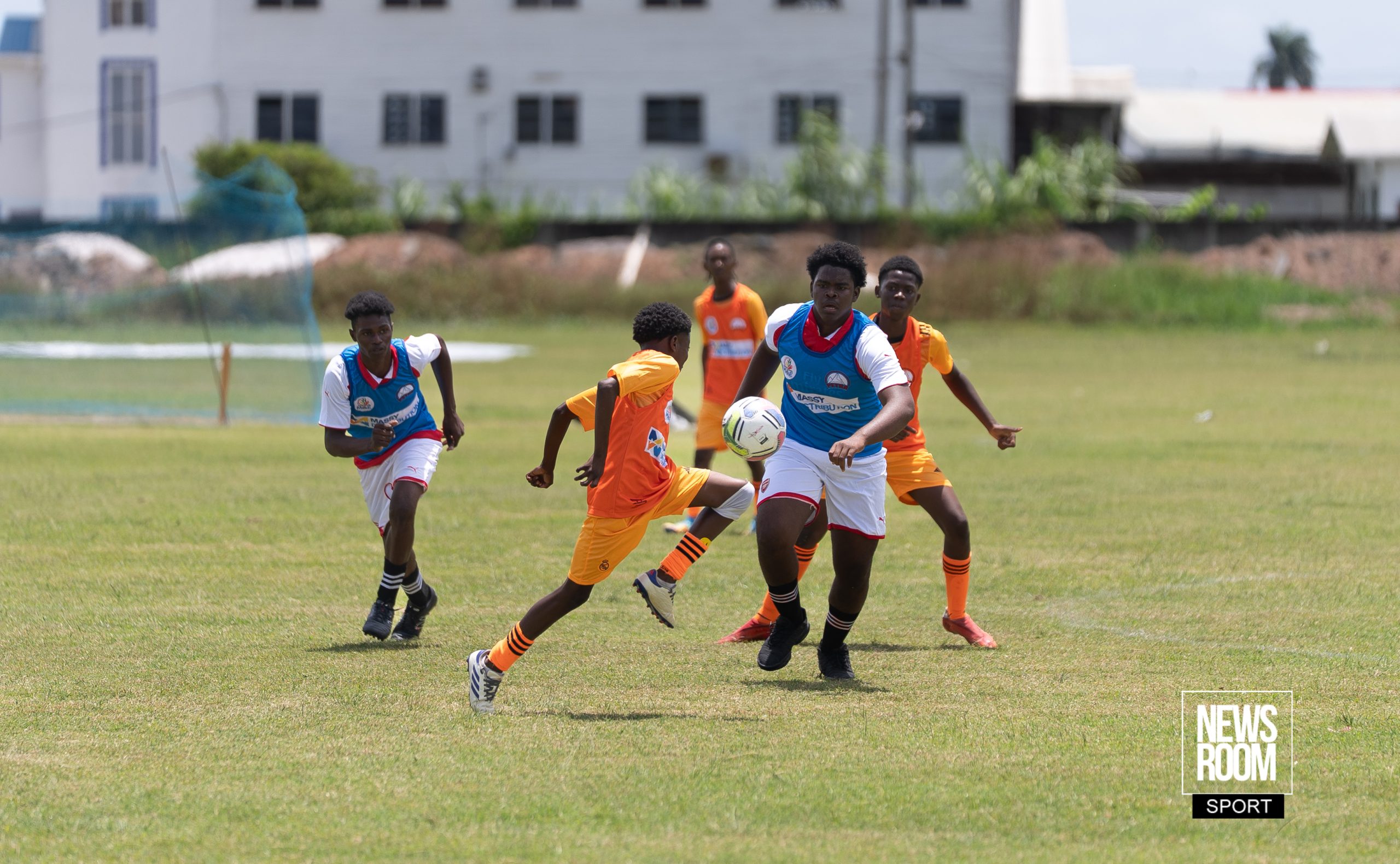 Massy School Football: Fierce battles in goal-filled opening day