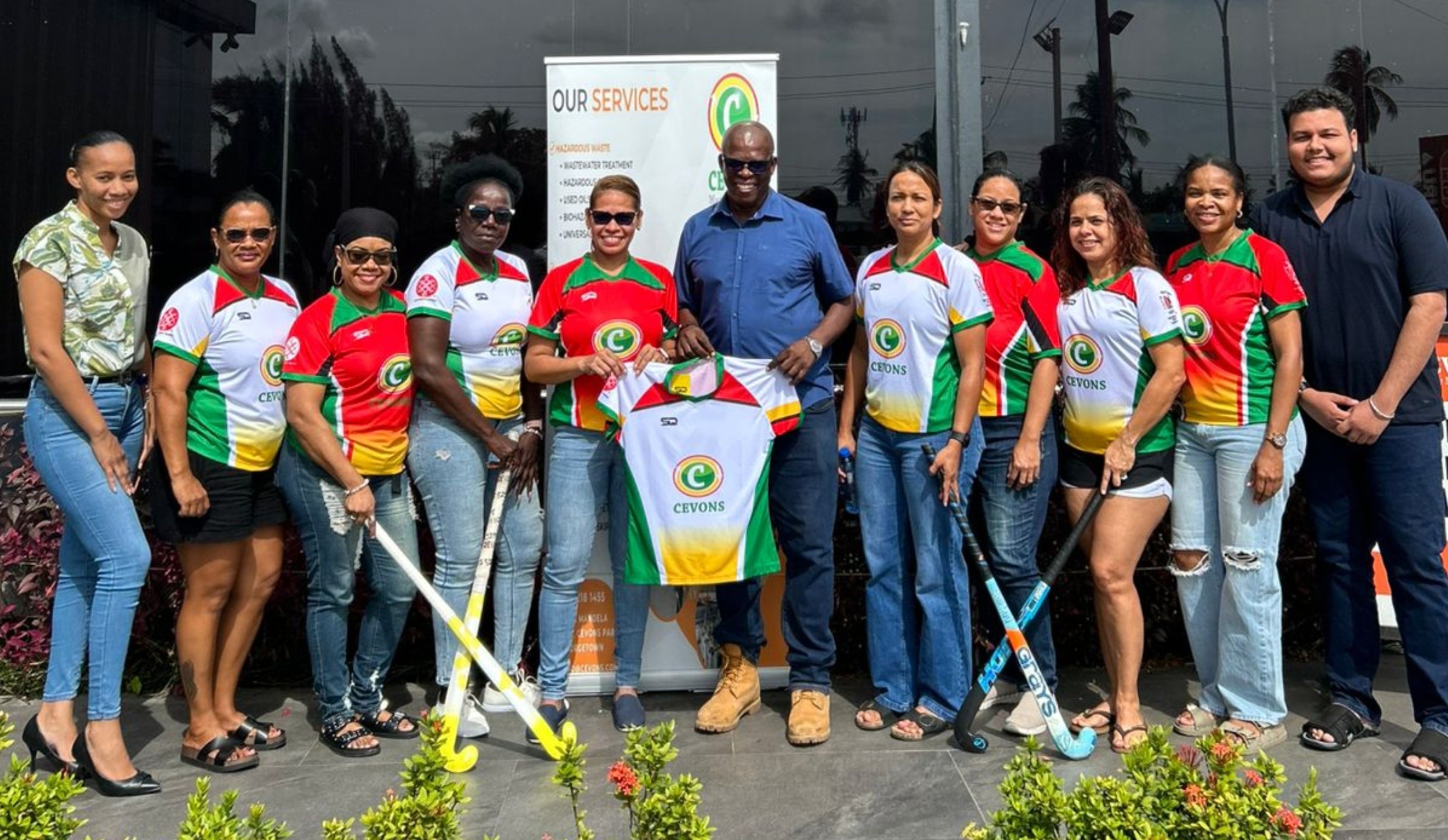 Guyana head to England with eyes on more World Masters Hockey Indoor glory