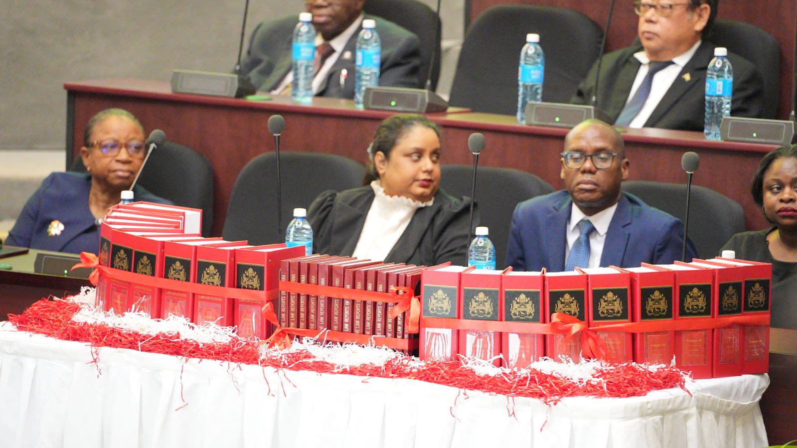 Lawyers, State Counsel being trained to prepare cases for the upcoming edition of the Law Reports