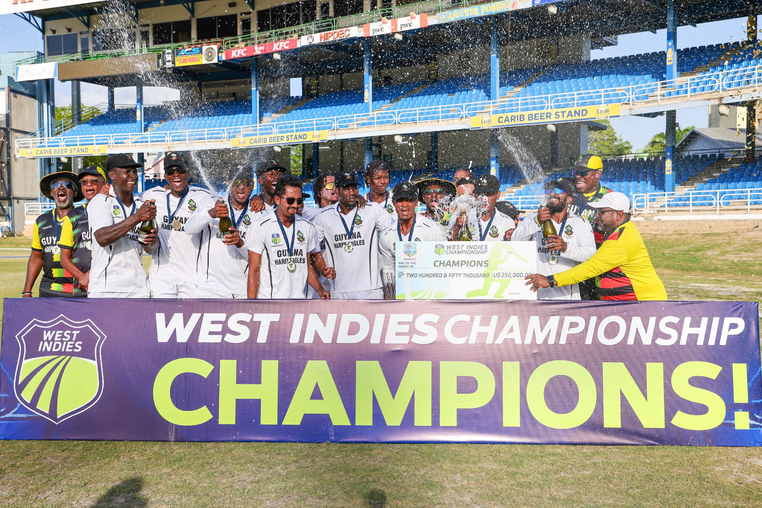 Guyana Harpy Eagles Four-Day matches shifted to Antigua