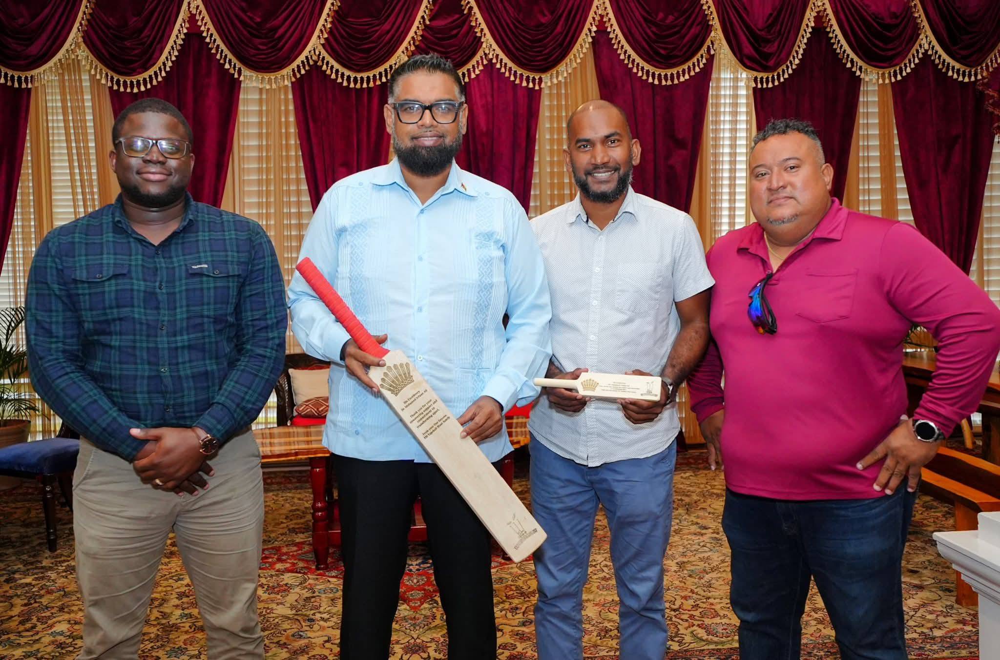 President Ali pledges continued support to One Guyana T10 Tapeball Blast