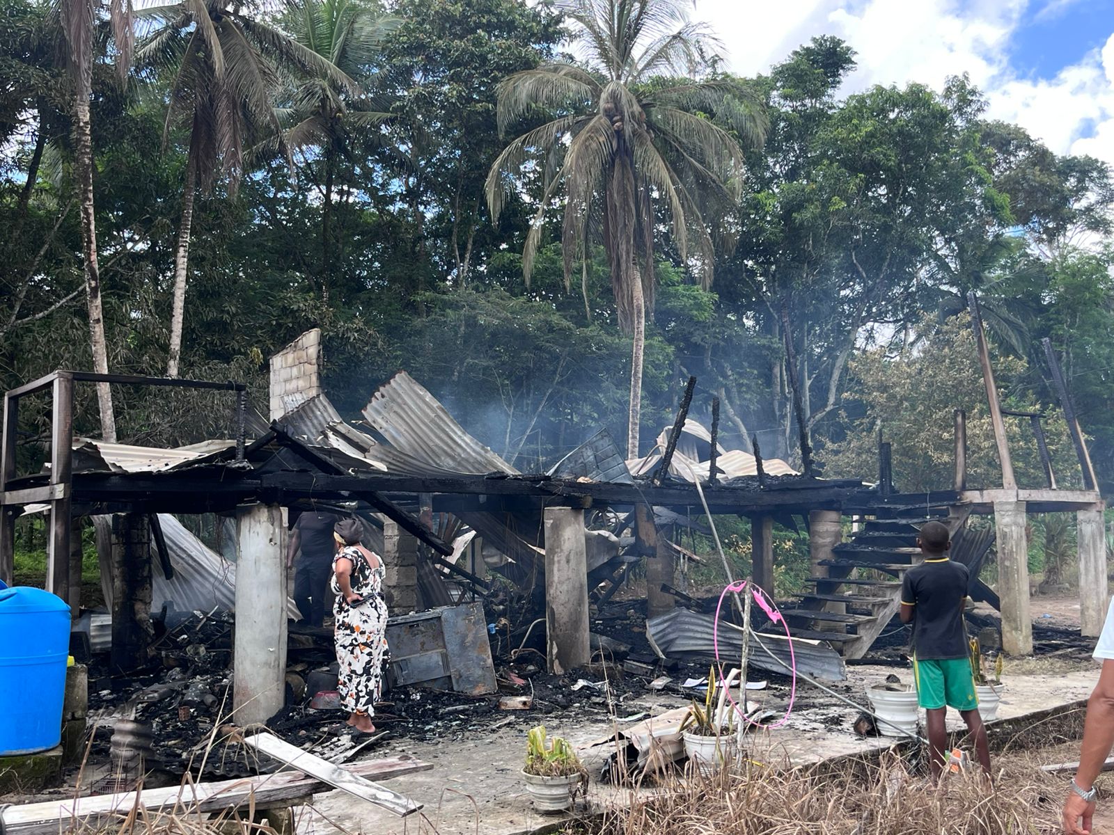 Linden home destroyed by fire on Easter Sunday