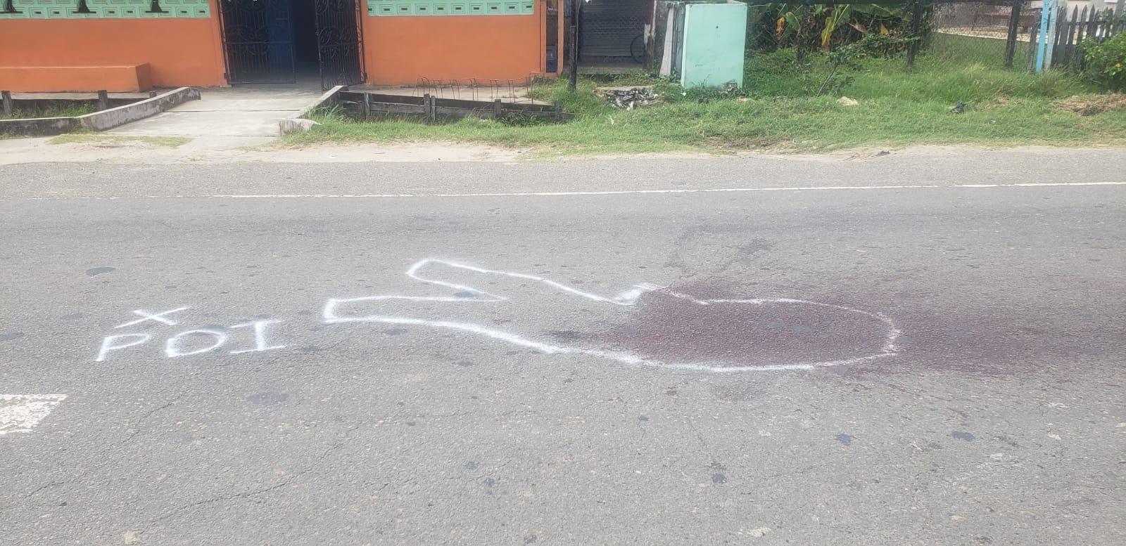 Man lying on public road crushed by lorry