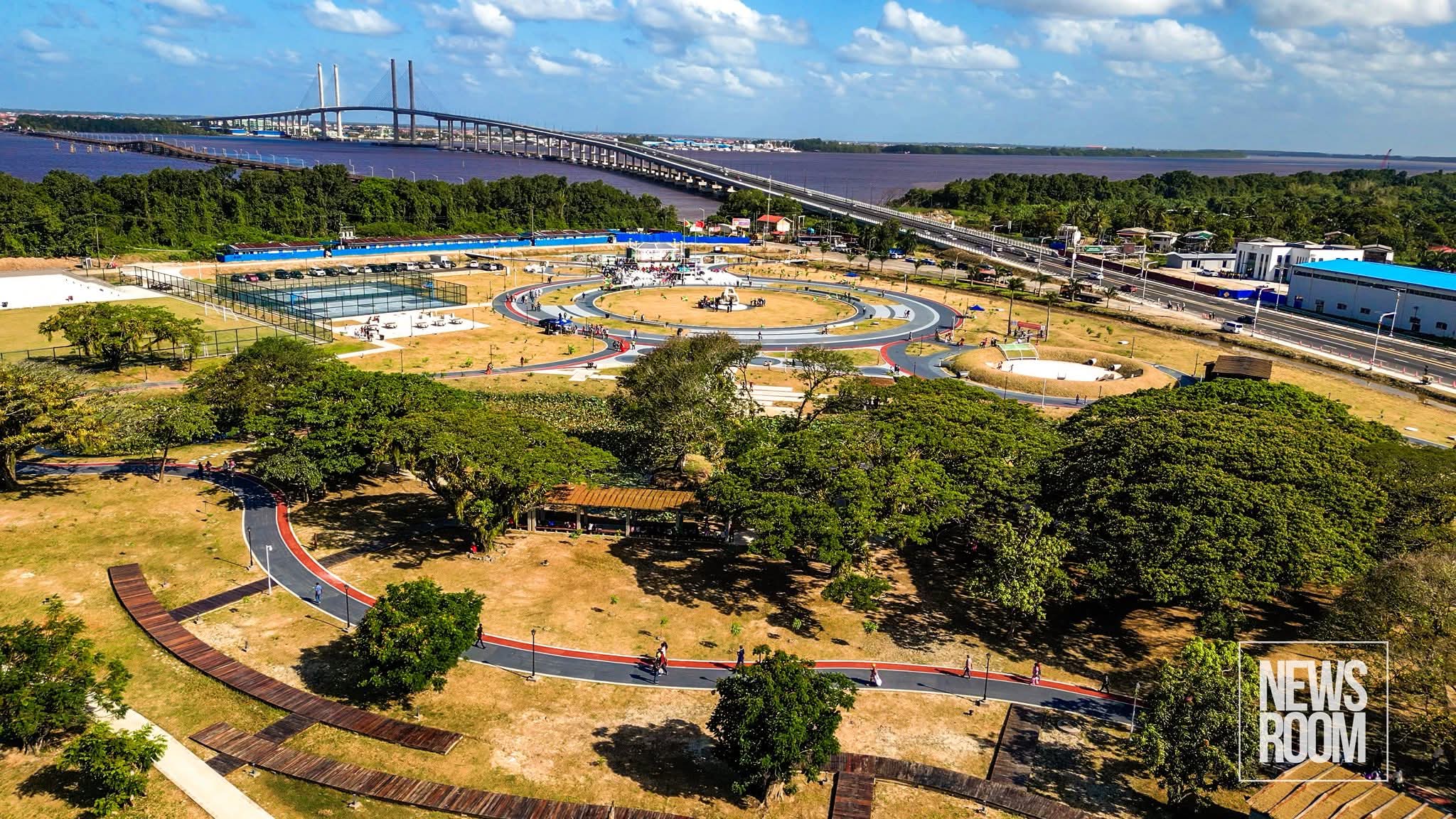 Guyana’s first modern multi-functional park opens
