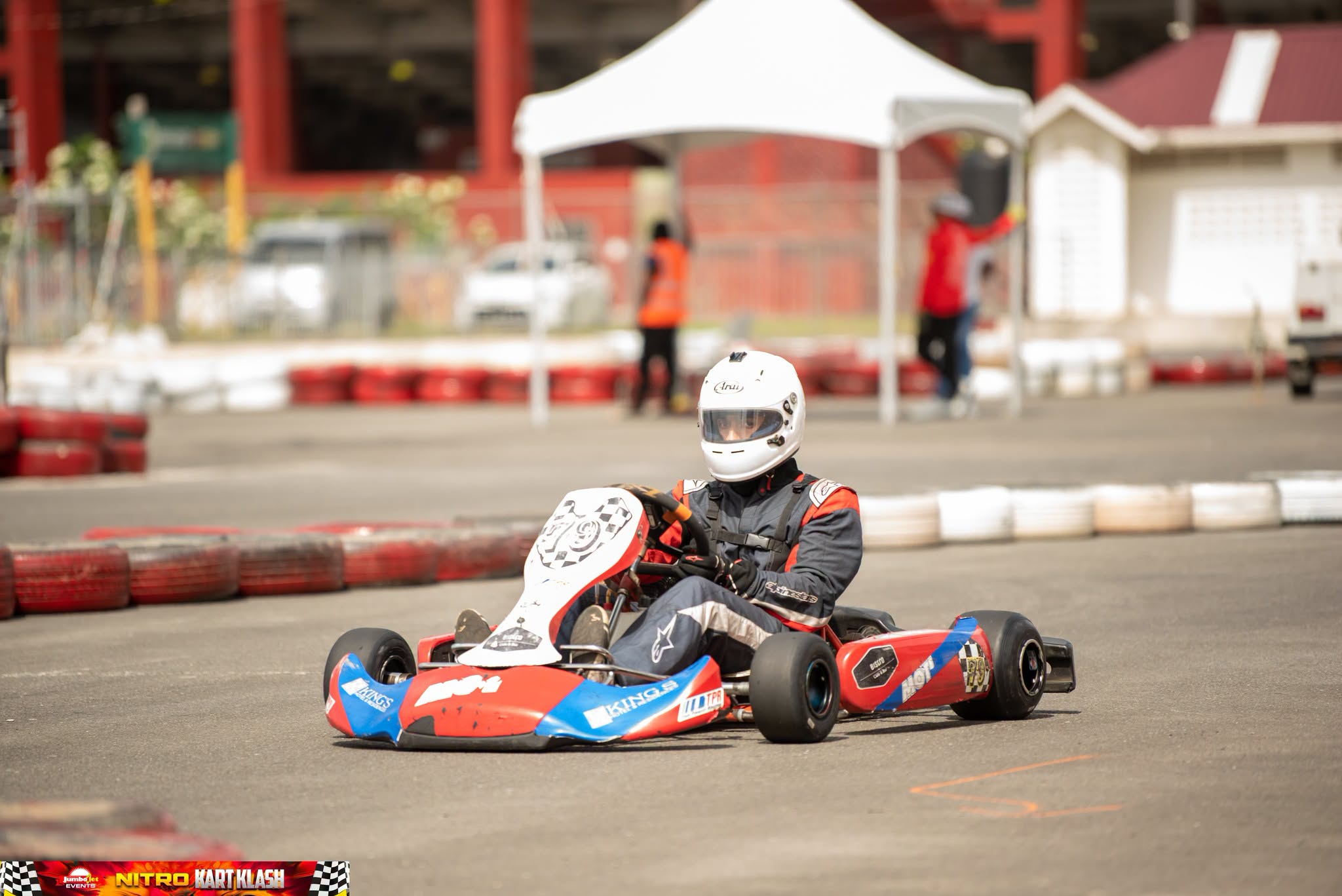 Zachary Persaud blazes to two pole positions at Nitro Kart Klash