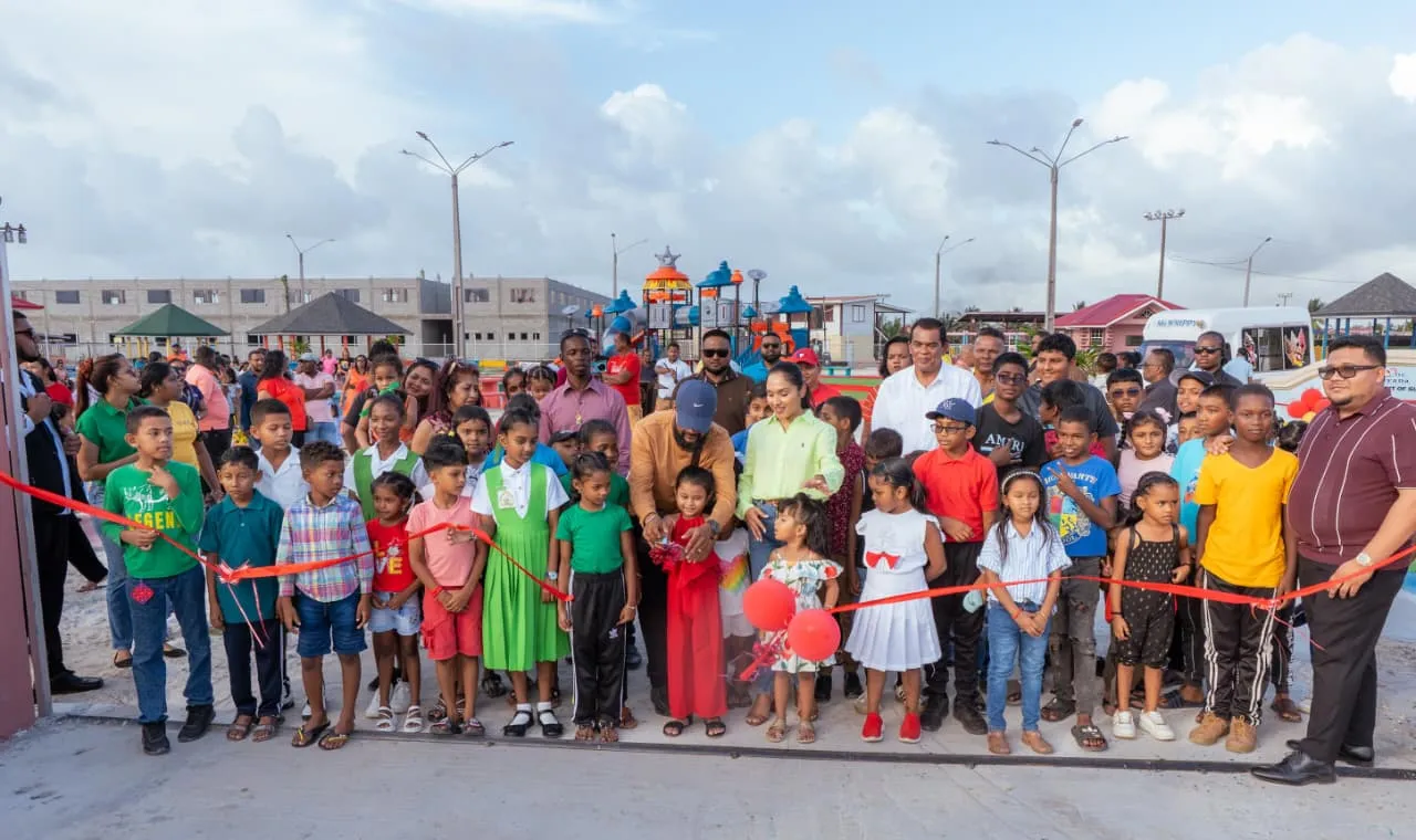 Bush Lot, Bath Settlement residents welcome two modern recreational parks