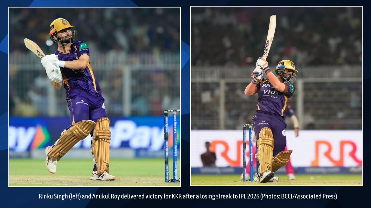 IPL 2026: Relief for KKR as Rinku and Roy seal first win of season