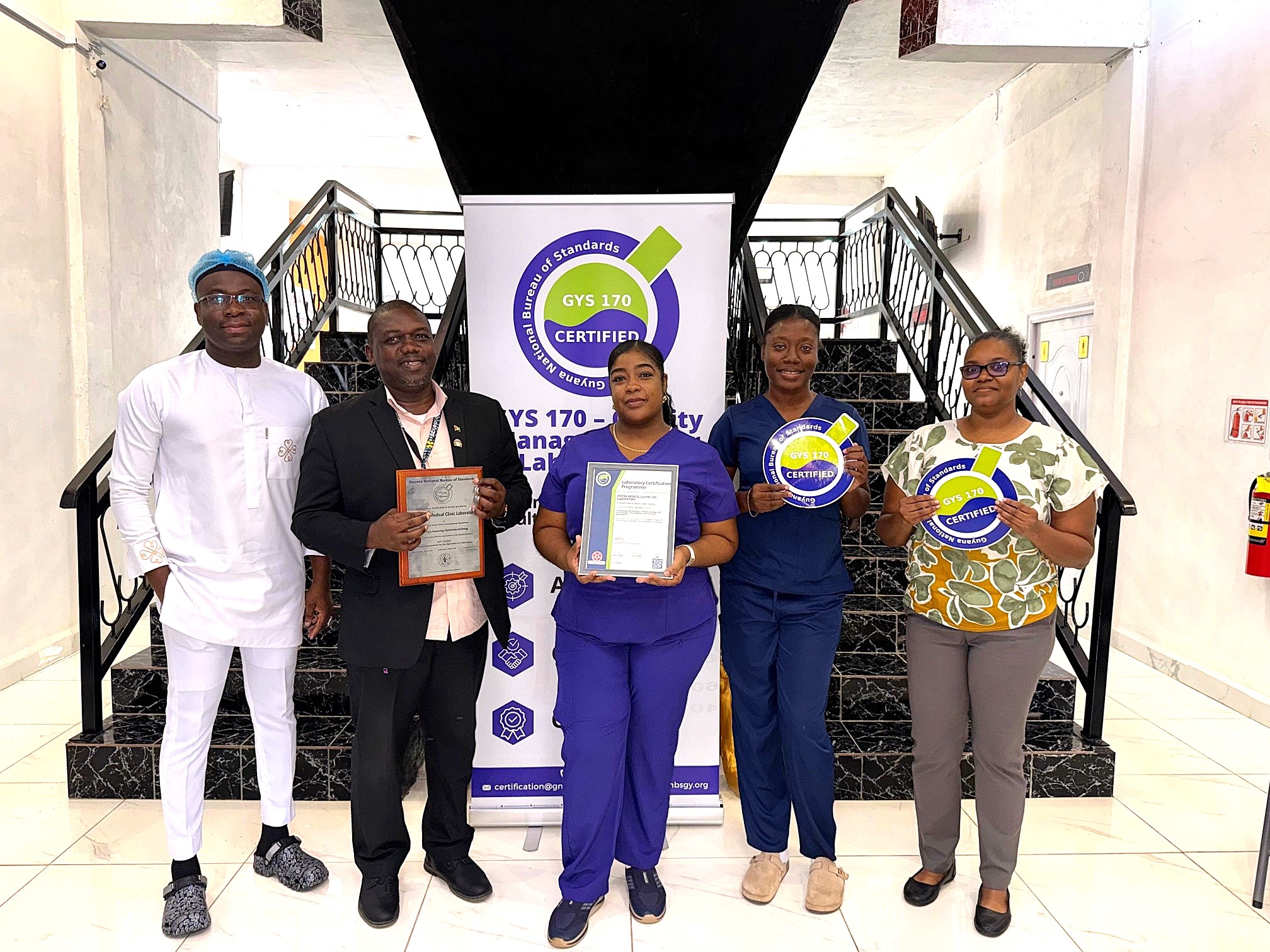 Empire Medical Centre Laboratory advances quality care through GNBS Certification