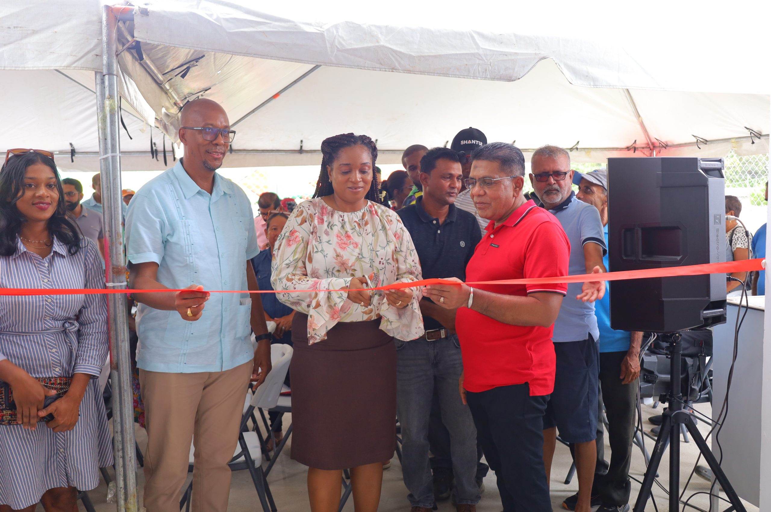 $58.5M agro-processing facility commissioned in Canal Number One Polder