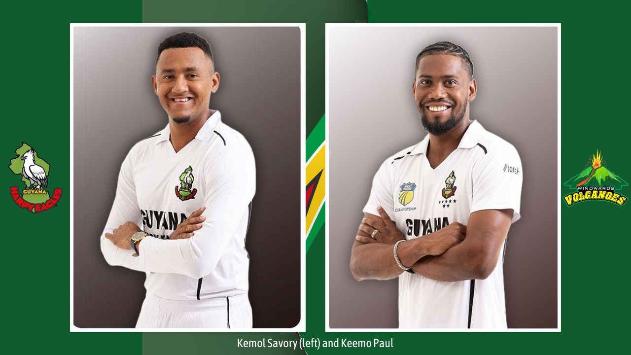Four-Day: Savory and Paul hit fifties as Harpy Eagles stretch lead against Volcanoes
