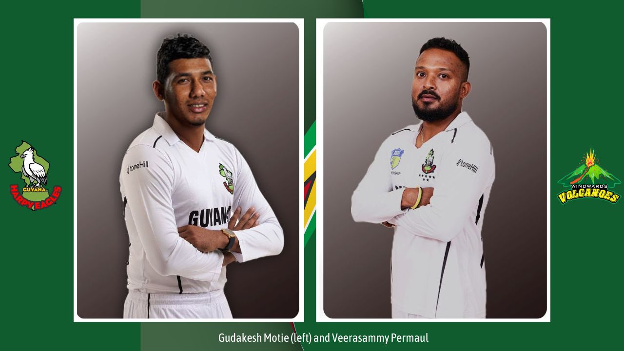 Four-Day: Motie, all-round Permaul lead Harpy Eagles to huge win over Volcanoes