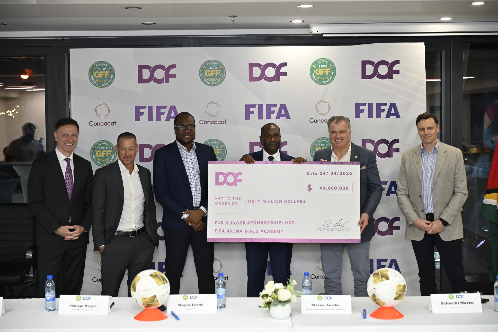 Landmark MoU signed by GFF and DOF Subsea for Girls Football Academy