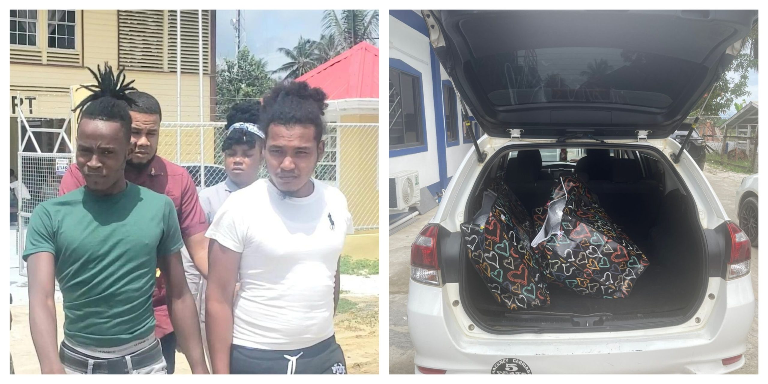 Court remands two Berbice men over 45lbs cannabis seizure