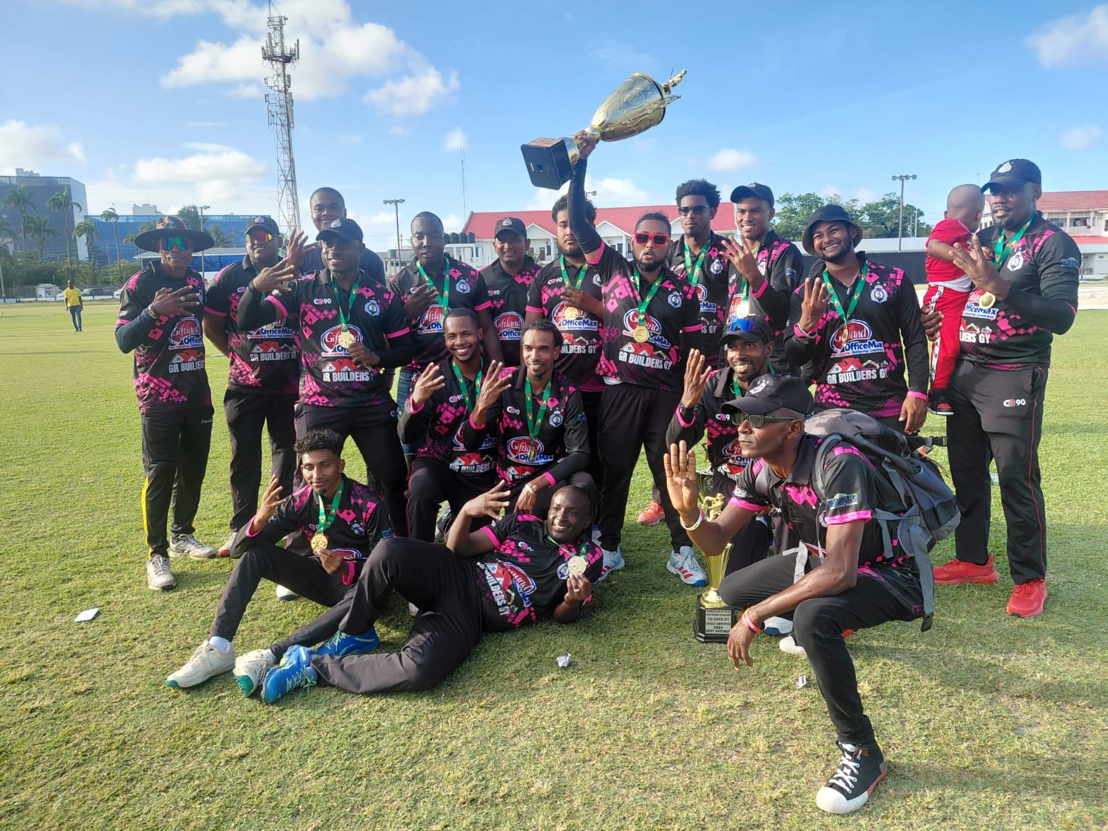 Headquarters lift fourth straight COP T20 title with win over Officers