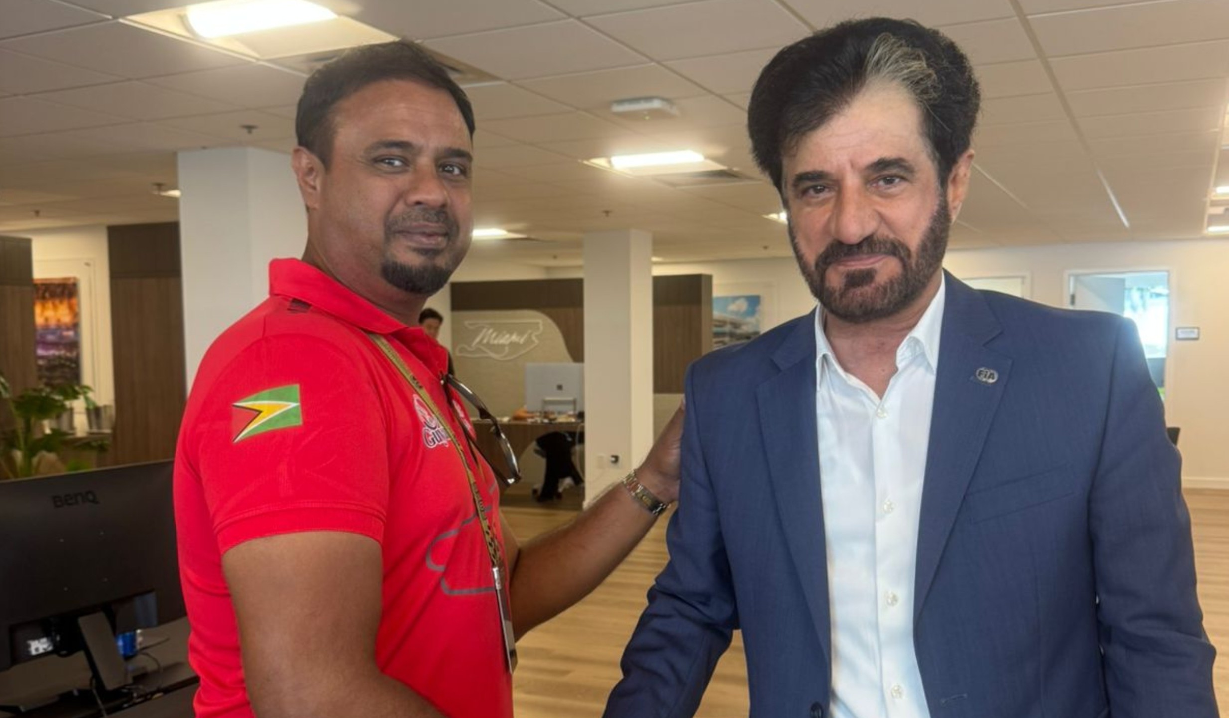 GMR&SC President advances regional motorsport development in talks with FIA Chief