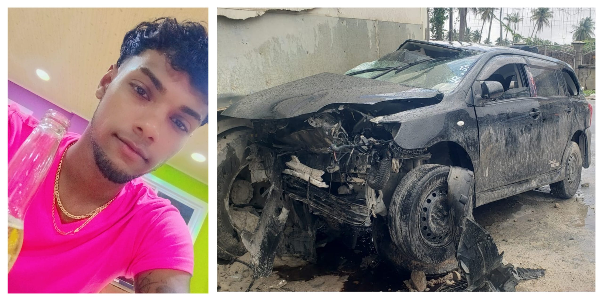 Corentyne youth dies in car accident