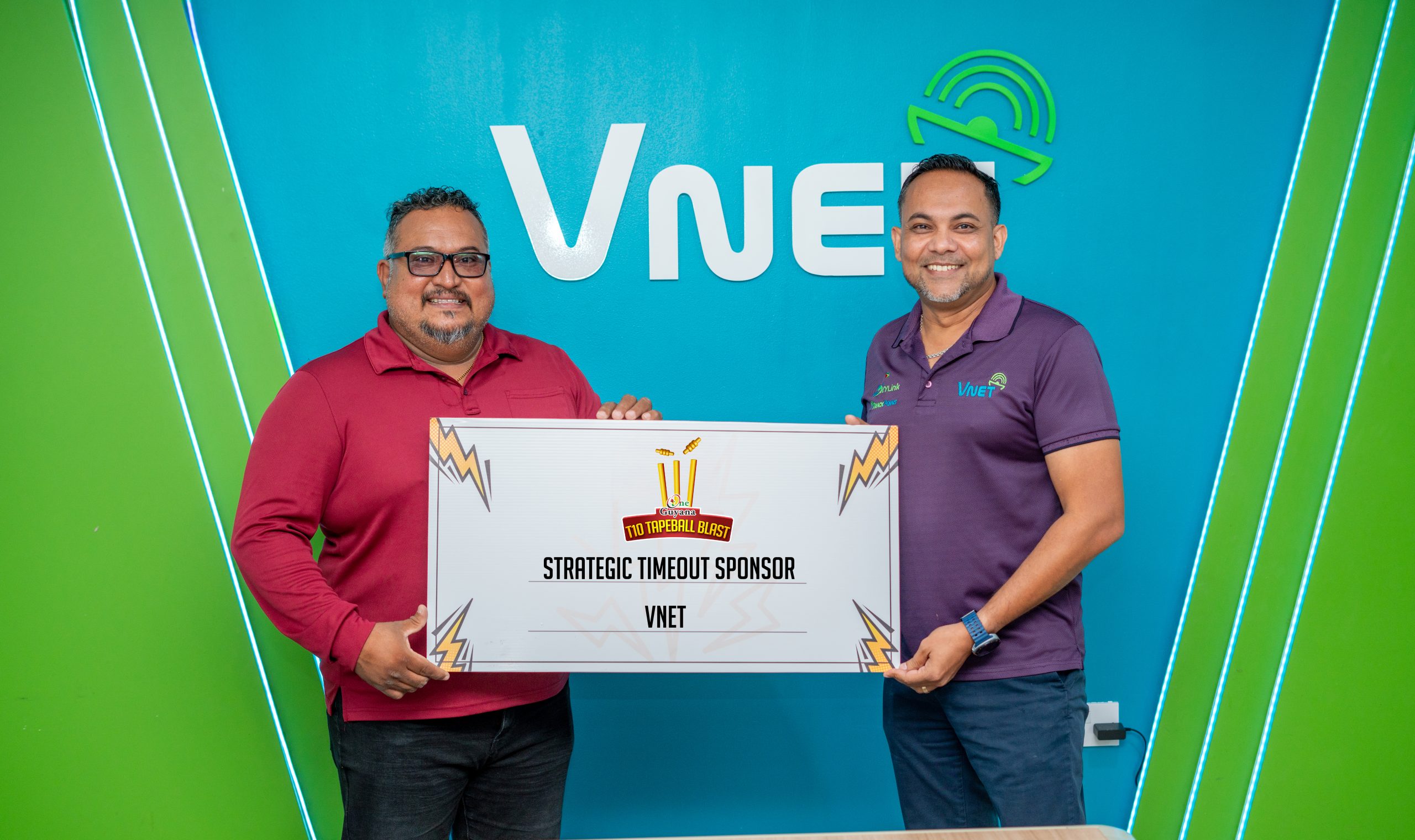 VNet to power ‘TrackPoint Time Out’ at One Guyana T10 Tapeball Blast