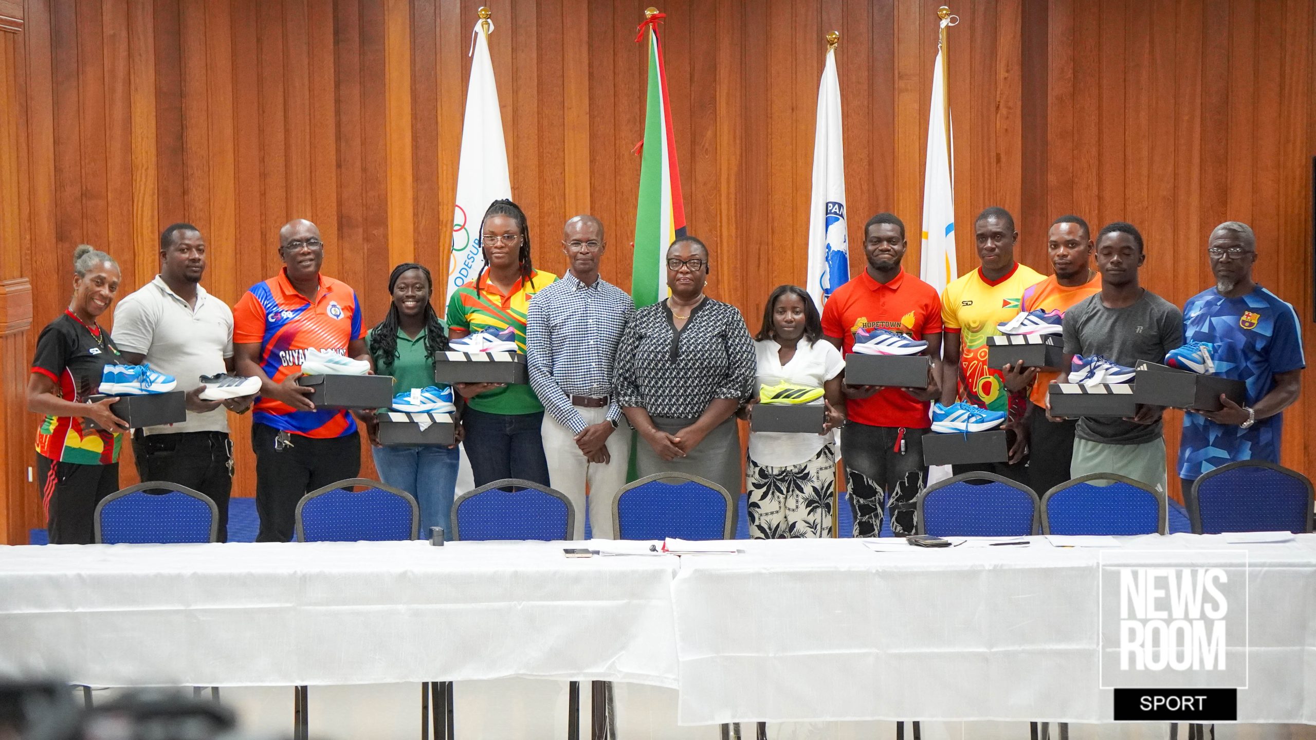 Clubs receive Adidas spikes and training sneakers from AAG