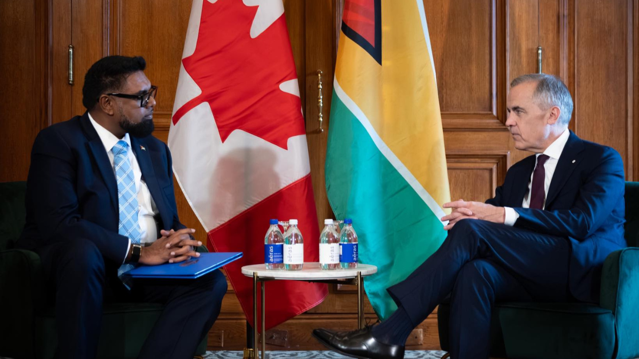 Guyana’s Ali, Canada’s Carney explore more investment opportunities 