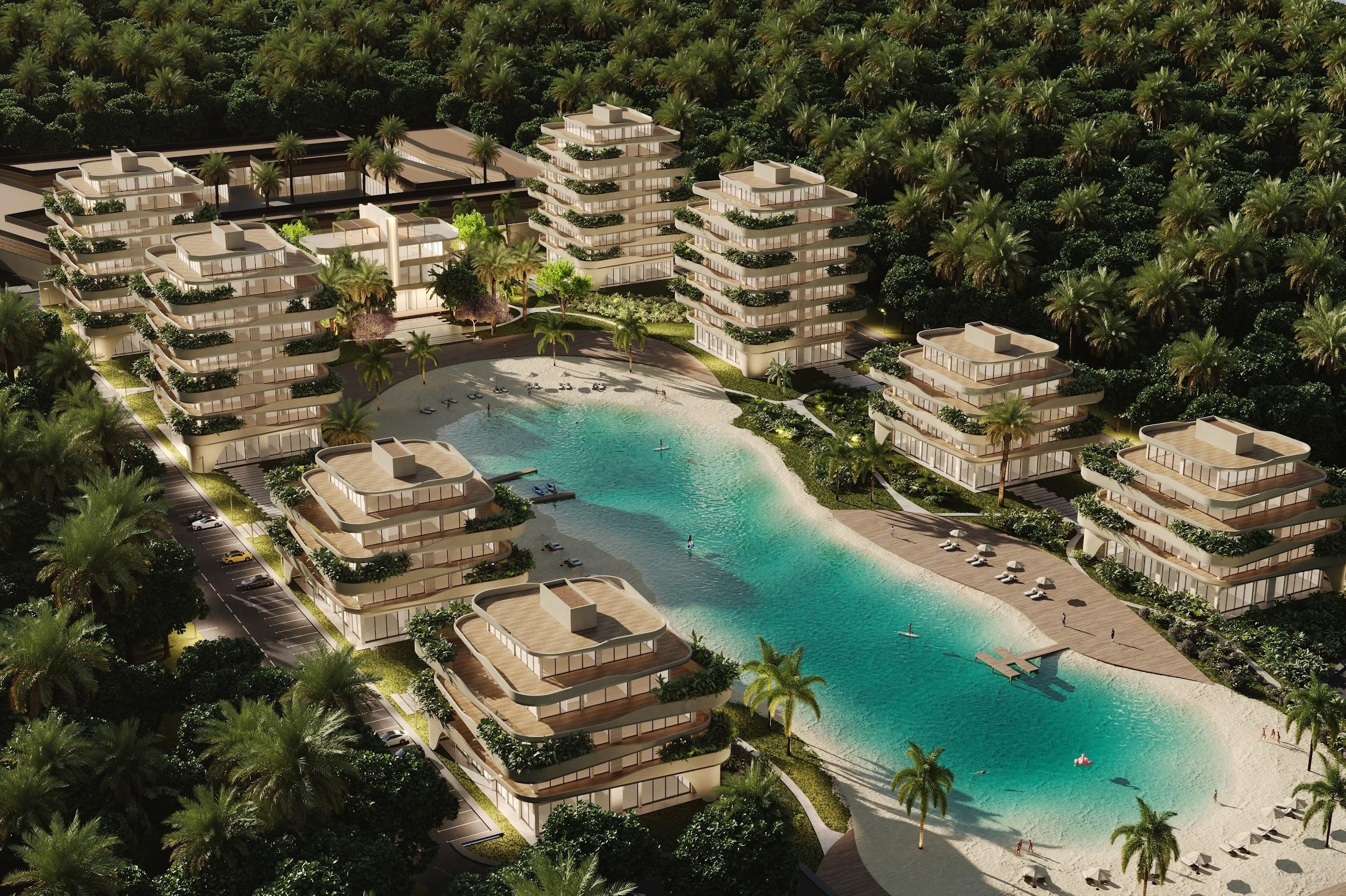 Guyanese family unveils waterfront community featuring crystal lagoon