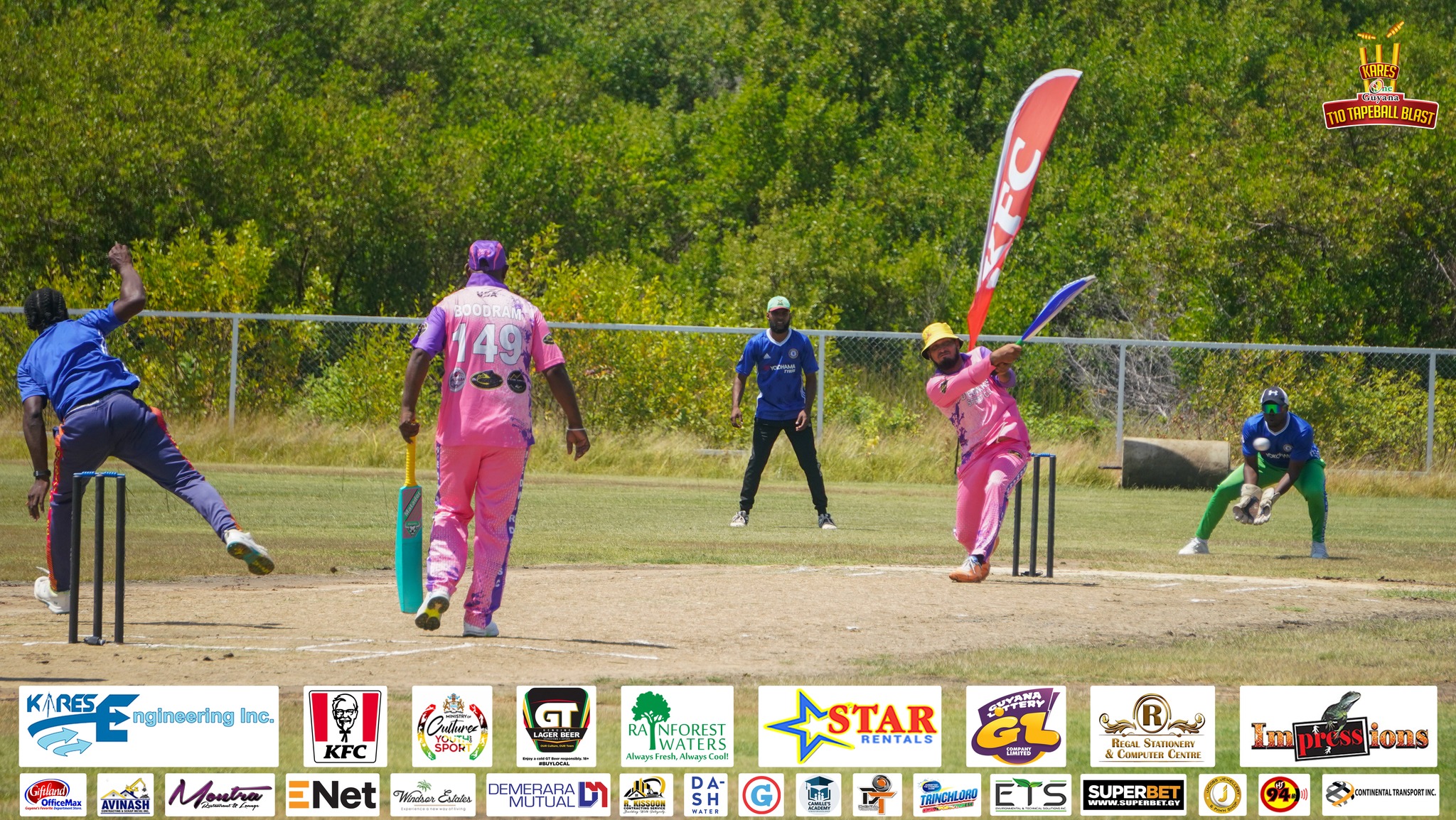 Slots filling rapidly as registration heats up for One Guyana T10 Tapeball Blast