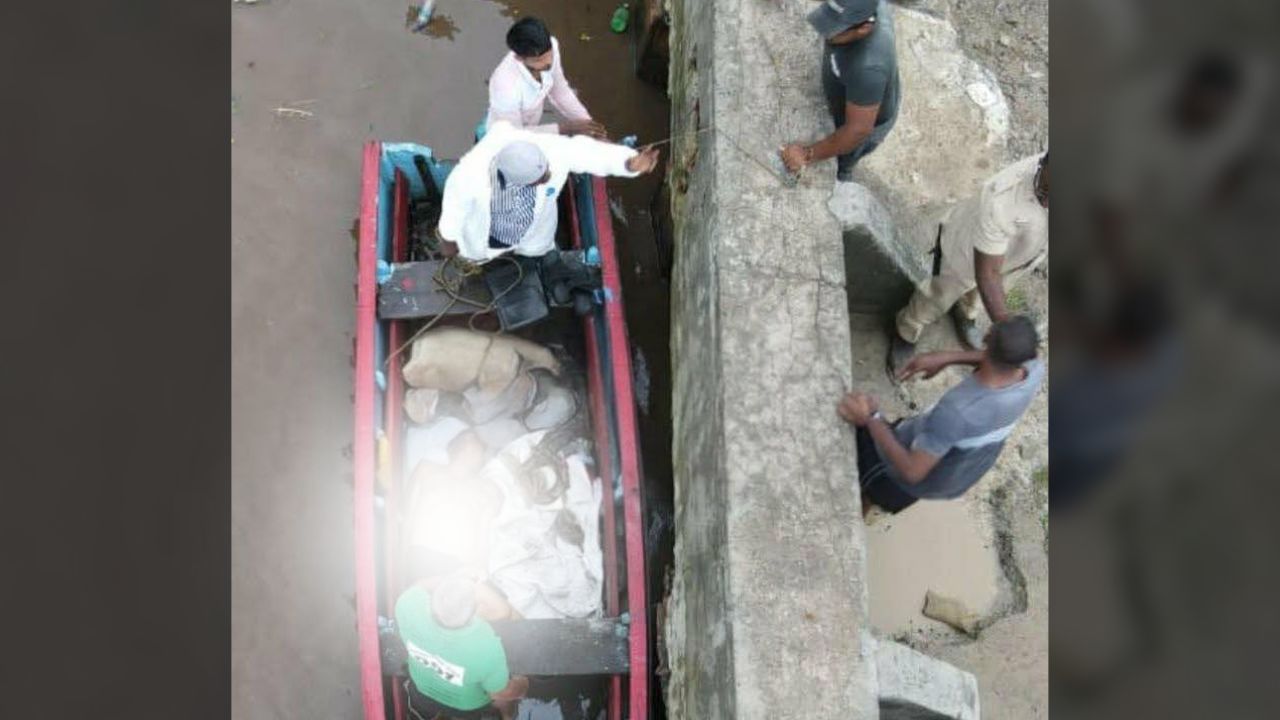 Fisherman found dead in boat after rushing to check vessel taking on water at Mahaica Koker Dam