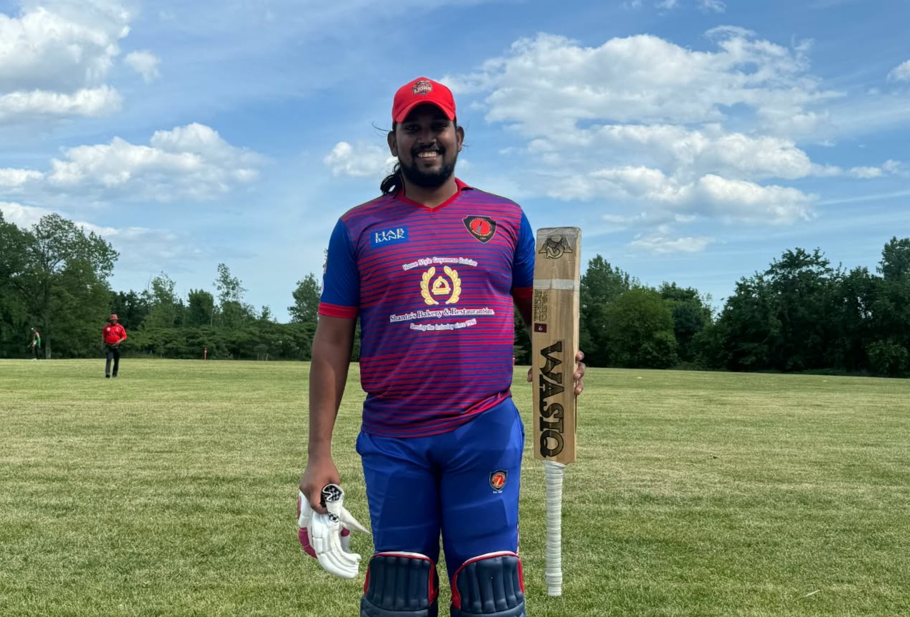 Yadram slams 177* as Everest/ACS crush Amazon Jaguars by 288 runs