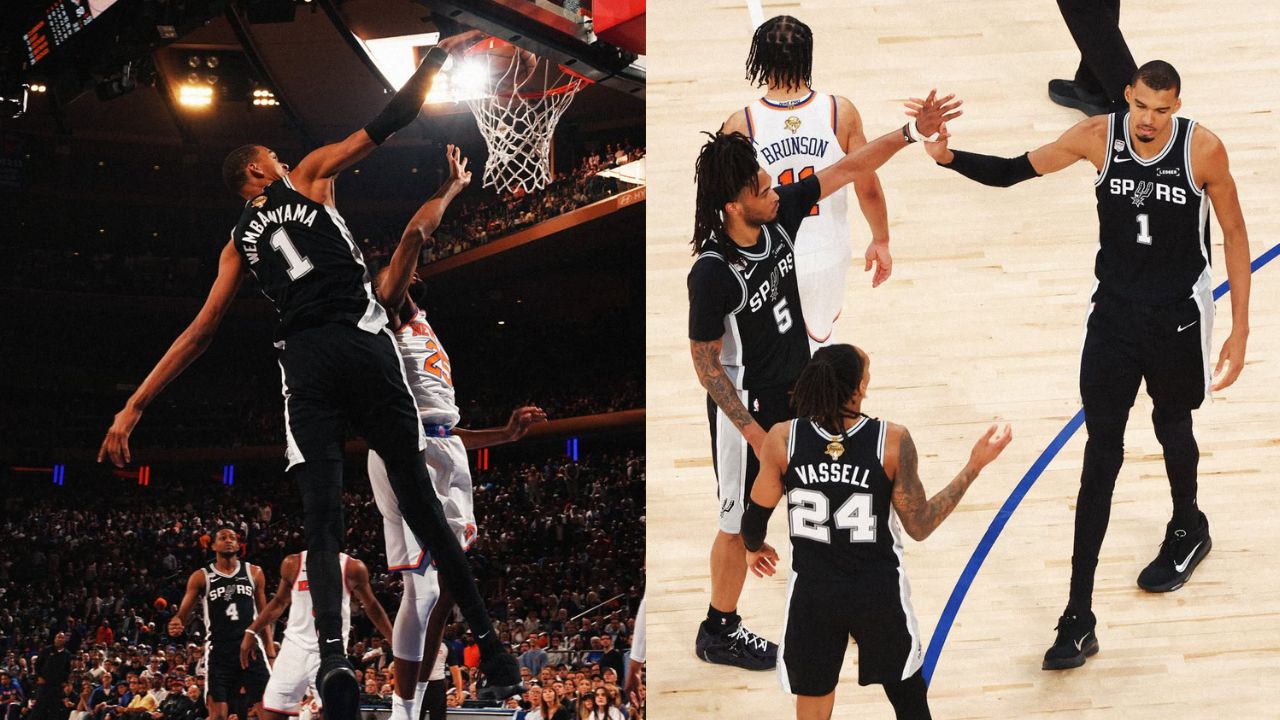 Wembanyama stars as Spurs trim Knicks’ Finals lead