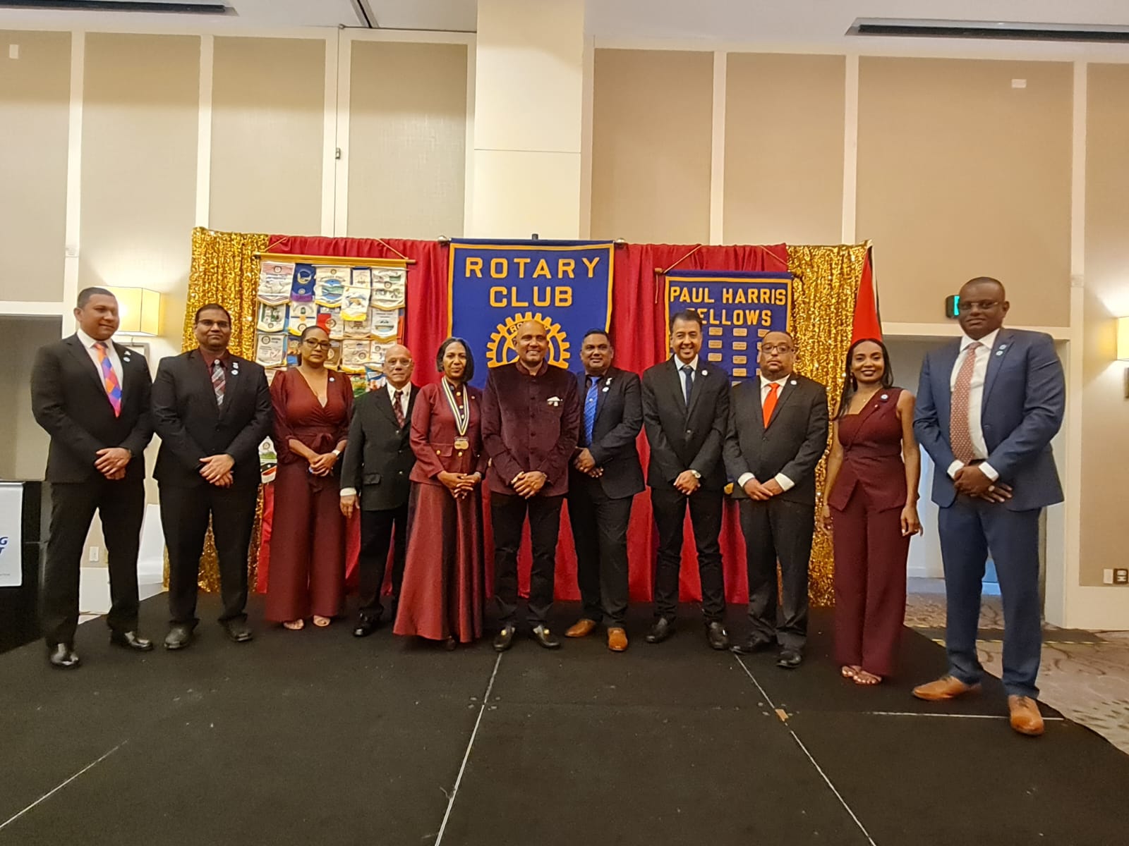 Rotary Club of Georgetown installs new President and Board