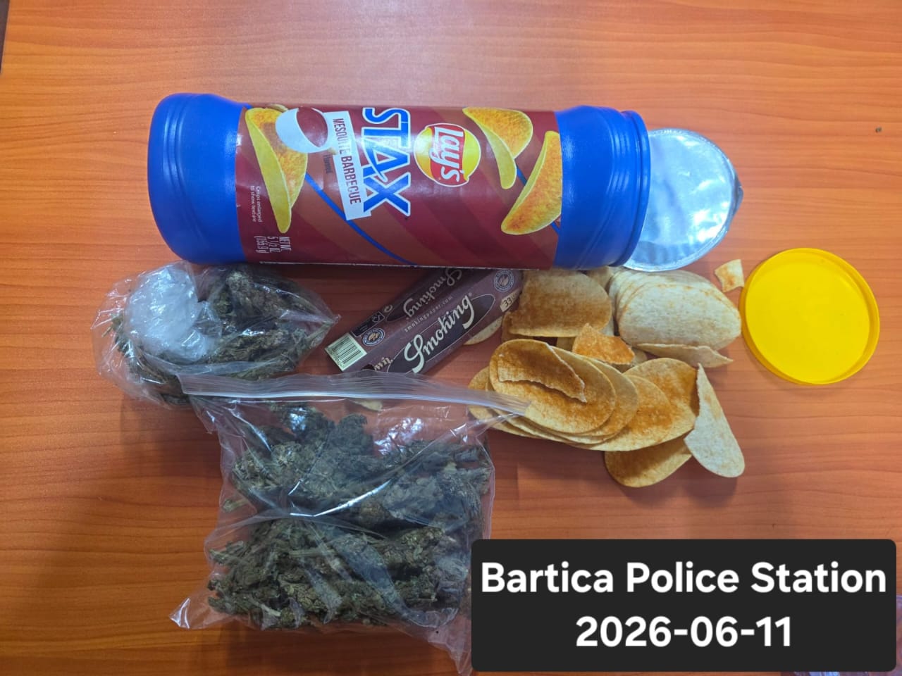 Two men in custody after cannabis found during Bartica patrol